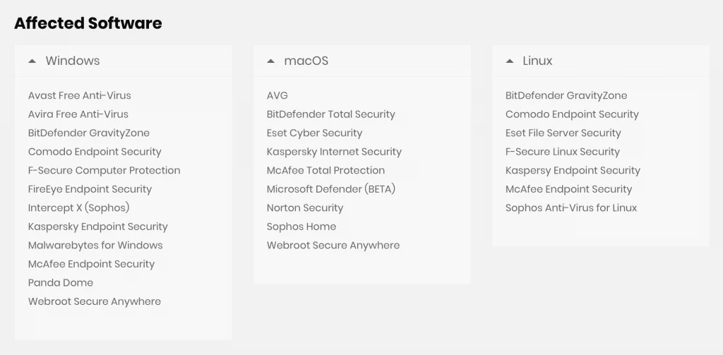 antivirus products affected by symlink race bugs